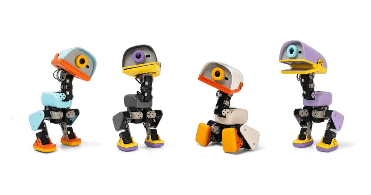 Microduck: A 25 cm Biped You Can Retrain Yourself